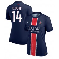 Paris Saint-Germain Desire Doue #14 Hemmatröja Kvinnor 2024-25 Korta ärmar